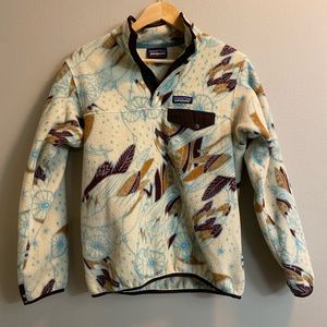 Patagonia Synchilla Snap Fleece Owl Moon Print Size Medium